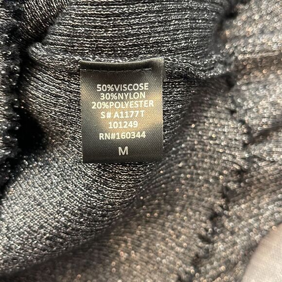 Robertson + Rodeo Long Sleeve Ribbed Sparkle Top - Picture 6 of 6